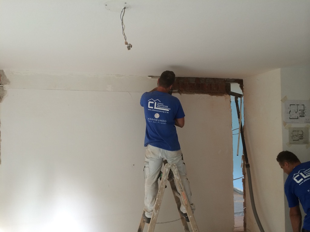Entfernen einer tragenden Wand | Altbausanierung Christian Lehmann Entfernen einer tragenden Wand | Altbausanierung Christian Lehmann